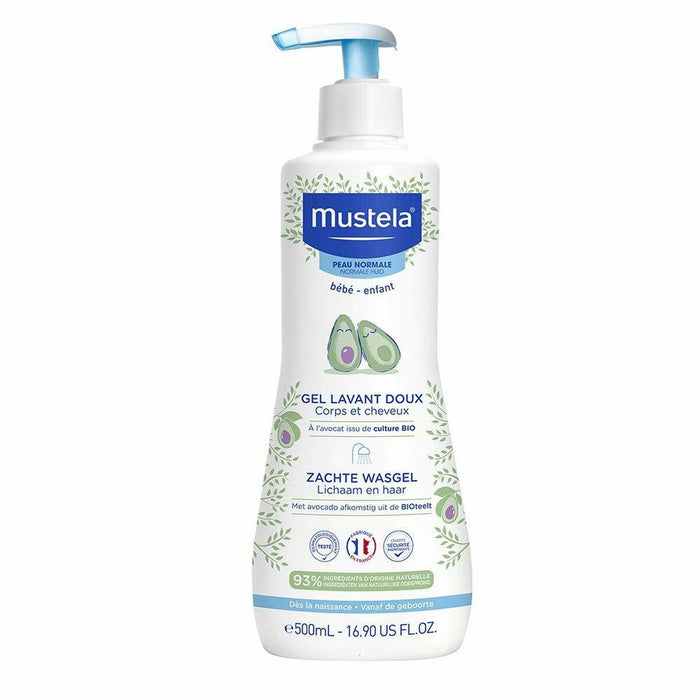 Детски Гел и Шампоан за Атопична Кожа Mustela (1 броя)