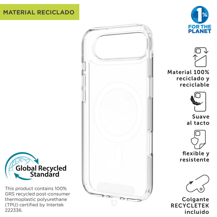 Калъф за мобилен телефон Muvit for Change iPhone Air Прозрачен