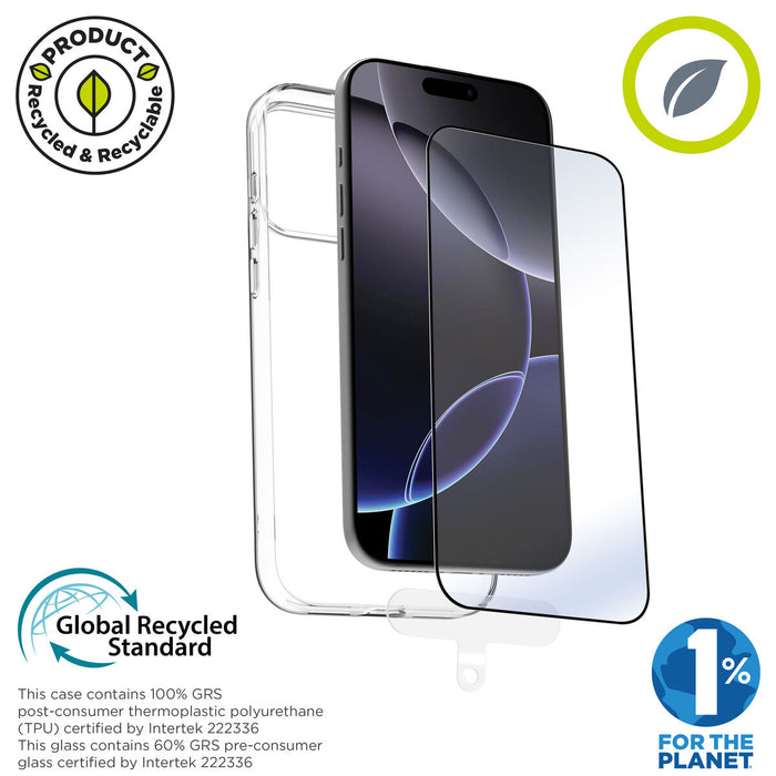 Калъф за мобилен телефон и протектор Muvit for Change iPhone 17 Pro Max