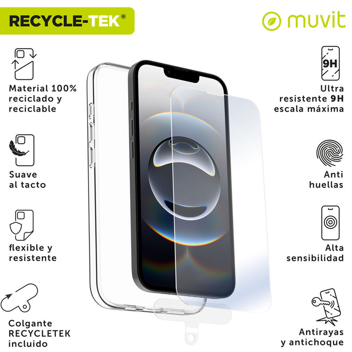 Калъф за мобилен телефон и протектор Muvit for Change IPhone 16e