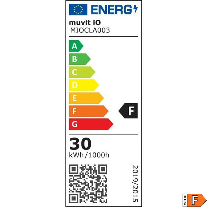 Вградена прожекторна светлина Muvit iO Бял 30 W 3000 lm 330 mm Wi-Fi