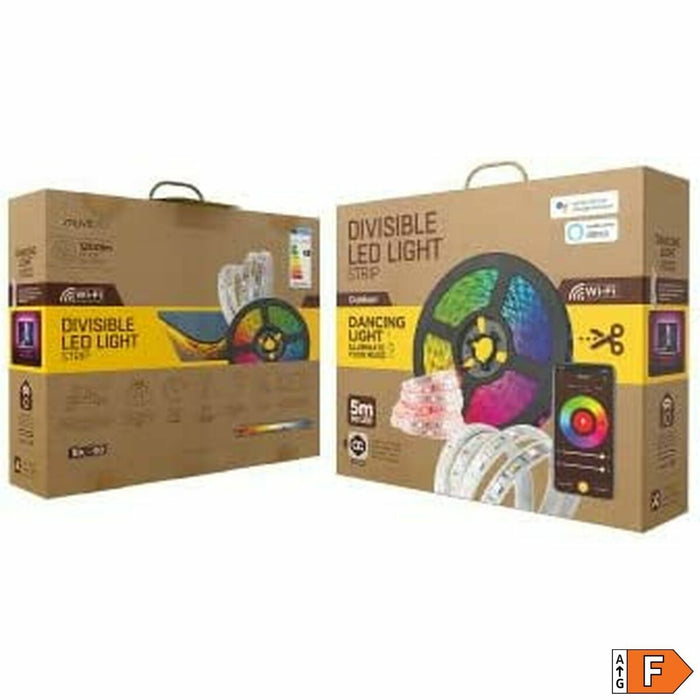 LED ленти Muvit iO Бял Многоцветен F 5 m