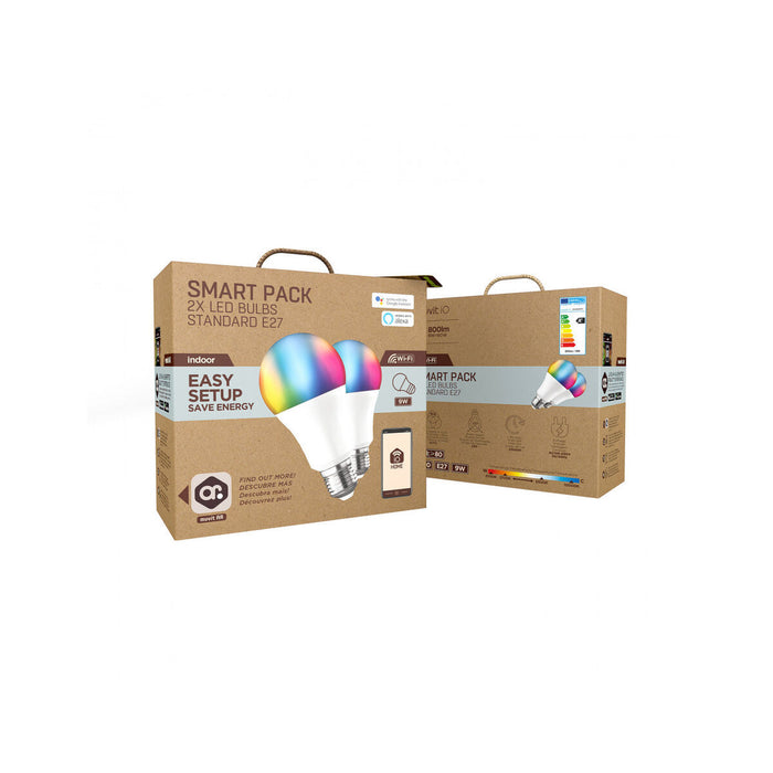 Смарт Крушка Muvit iO 9 W E27 800 lm Wi-Fi LED 2700 K 6500 K