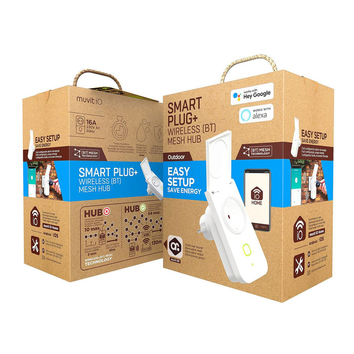 Смарт щепсел Muvit iO Bluetooth Wi-Fi