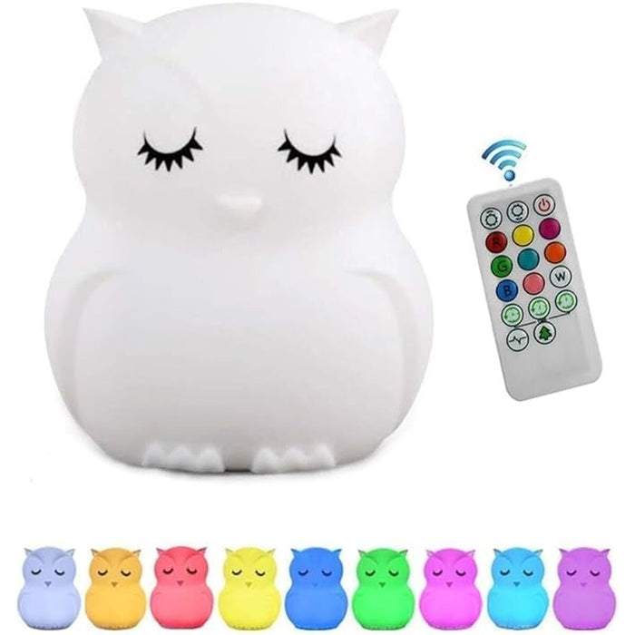 Детска лампа с Bluetooth високоговорител Muvit Owl