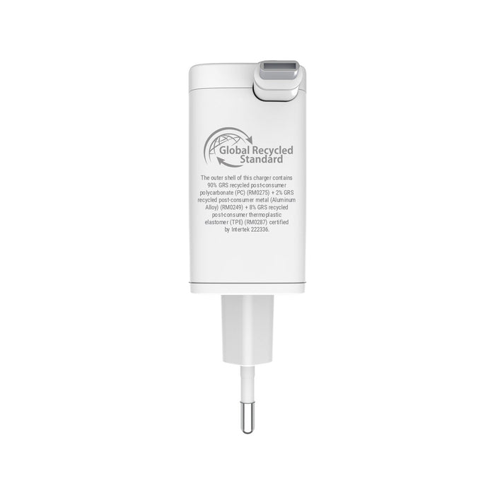 Зарядно за стена Muvit WCEU63-30-AC2 Бял 30 W