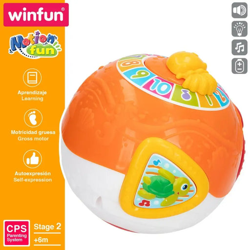 Музикална Играчка Winfun 15 x 15 cm (4 броя) Pall