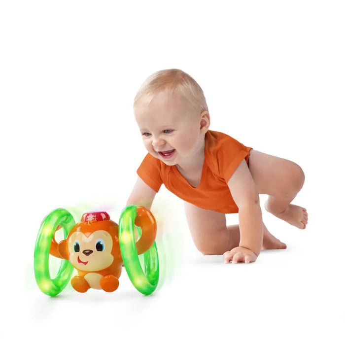 Музикална Играчка Bright Starts Little Roll & Glow Monkey