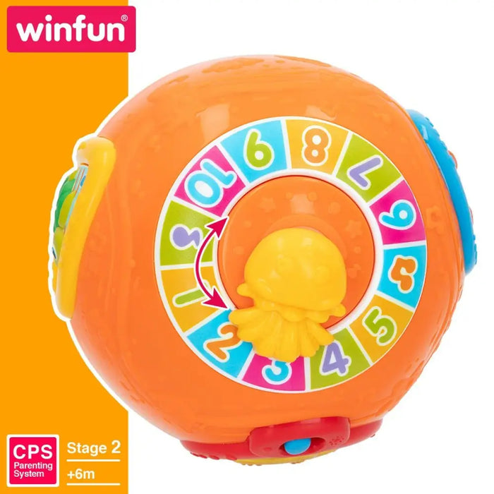 Музикална Играчка Winfun 15 x 15 cm (4 броя) Pall