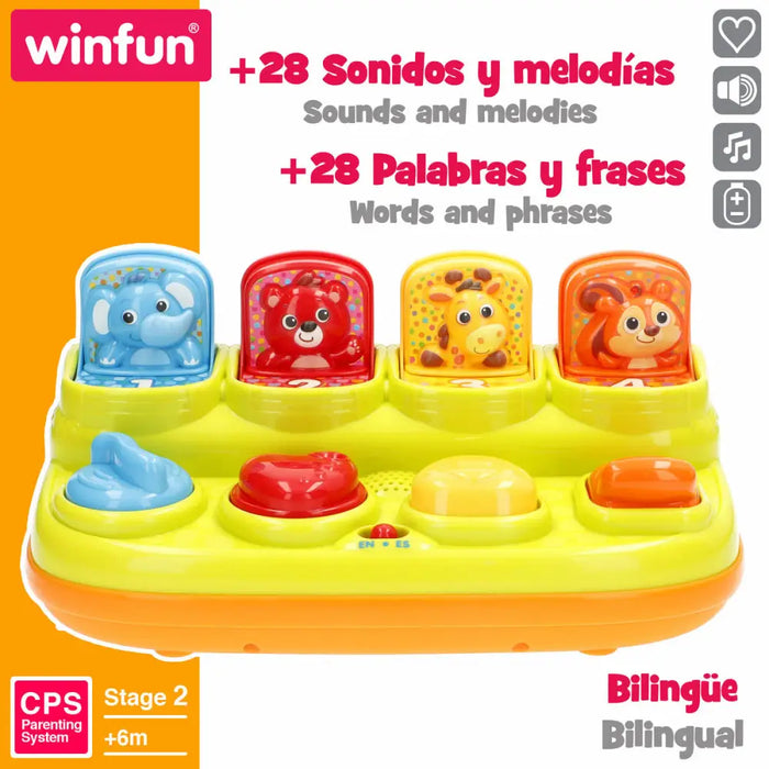 Музикална Играчка Winfun 25 x 12 x 14 cm (4 броя)
