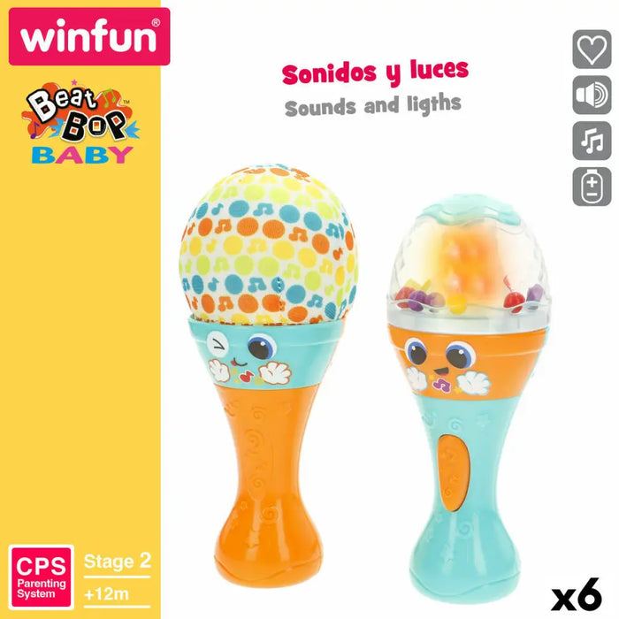 Музикална Играчка Winfun 7 x 17 x 7 cm (6 броя)