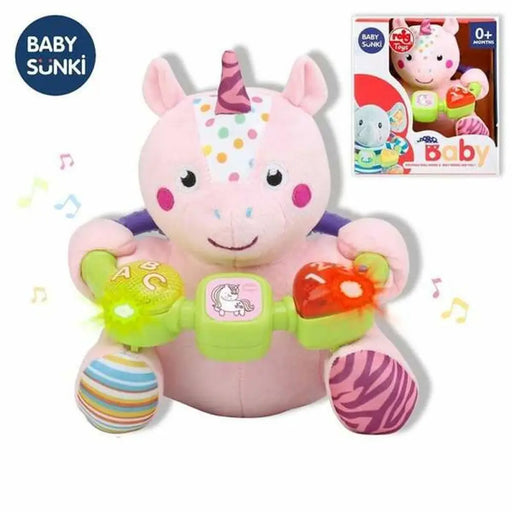 Музикална Плюшена Играчка Reig 18115 Слон Еднорог 20cm (20