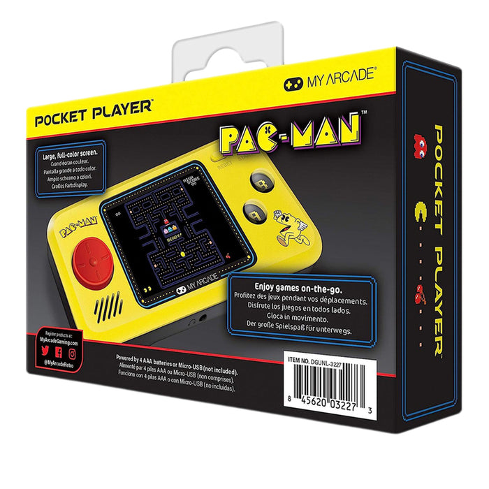 Конзола MY ARCADE POCKET PLAYER PAC-MAN 3 GAMES