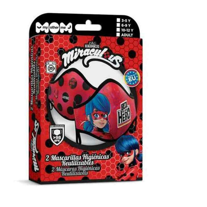 Хигиенна Маска от Плат за Многократна Употреба Ladybug Premium