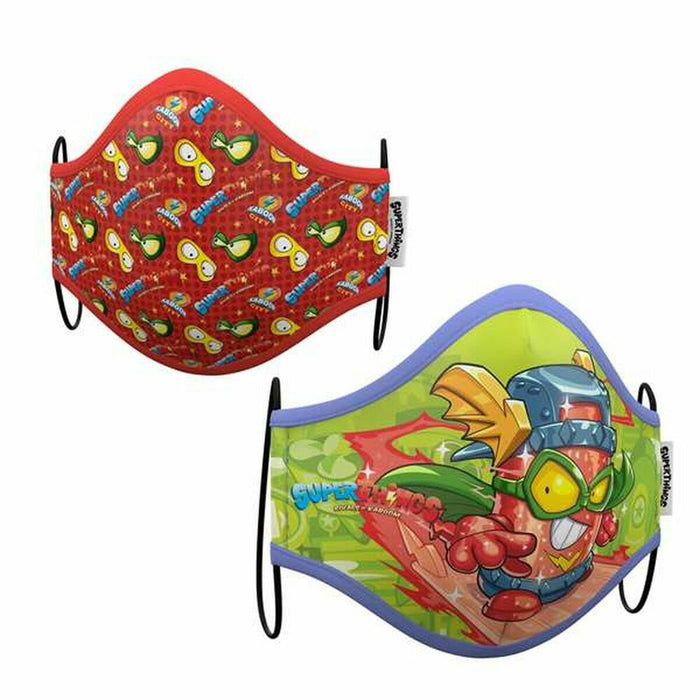 Хигиенна Маска от Плат за Многократна Употреба Super Zings Premium + 3 години