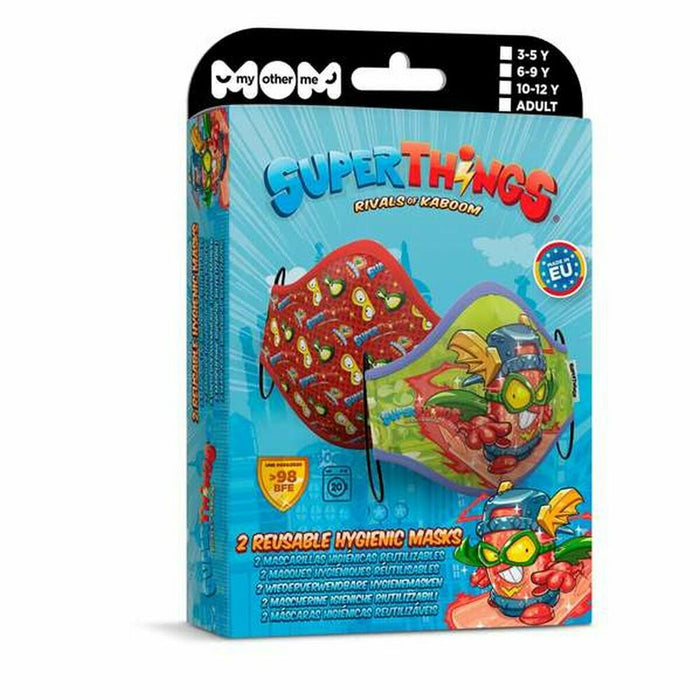 Хигиенна Маска от Плат за Многократна Употреба Super Zings Premium + 3 години