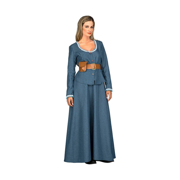 Маскировъчен костюм за възрастни My Other Me Western Girl Син M/L