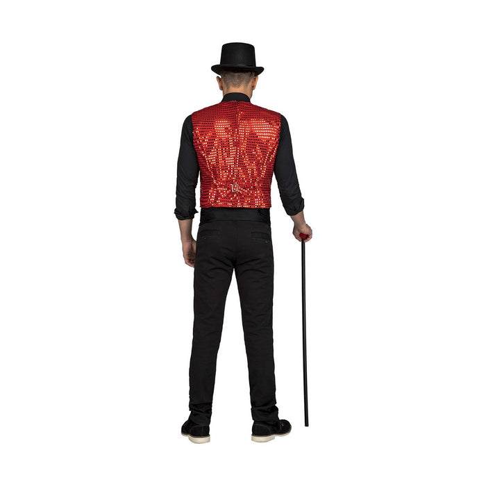 Маскировъчен костюм за възрастни My Other Me Showman Червен Жилетка M/L