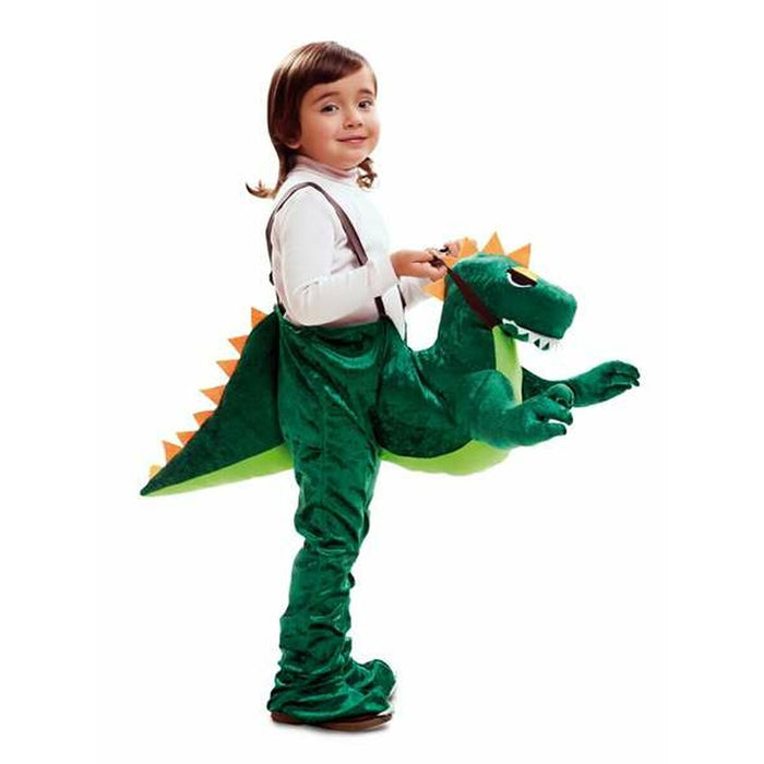 Маскировъчен костюм за деца My Other Me Dino Rider Зелен