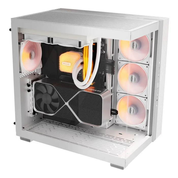 мълчи! LIGHT BASE 600 DX Бяла Midi Tower