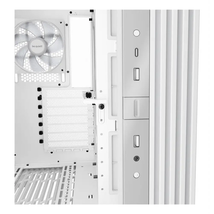 мълчи! LIGHT BASE 600 DX Бяла Midi Tower