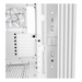 мълчи! LIGHT BASE 600 DX Бяла Midi Tower