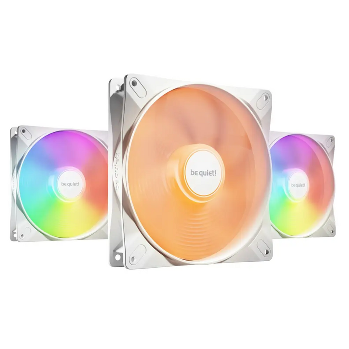 мълчи! LIGHT WINGS LX 140mm PWM 3-Pack White Computer case