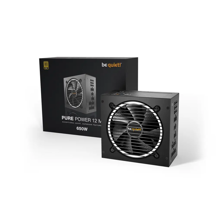 мълчи! Pure Power 12 M захранване 650 W 20 + 4 pin ATX ATX