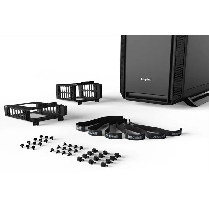 мълчи! Silent Base 802 Window Black Midi Tower