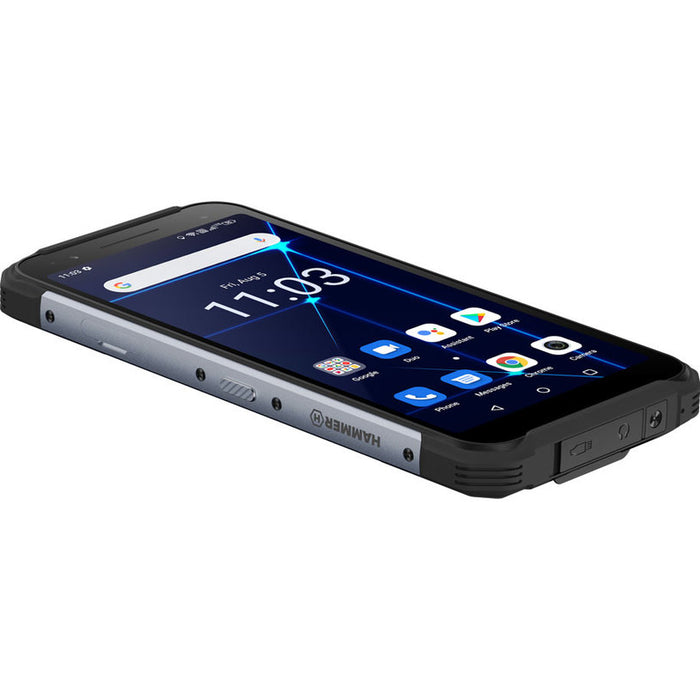 Смартфон GSM MYPHONE HAMMER CONSTRUCTION SILVER 6.00 ", 128 GB, RAM 6 GB, 16+8+0.1 MP