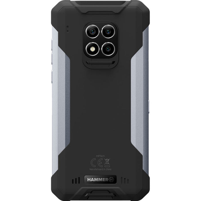 Смартфон GSM MYPHONE HAMMER CONSTRUCTION SILVER 6.00 ", 128 GB, RAM 6 GB, 16+8+0.1 MP