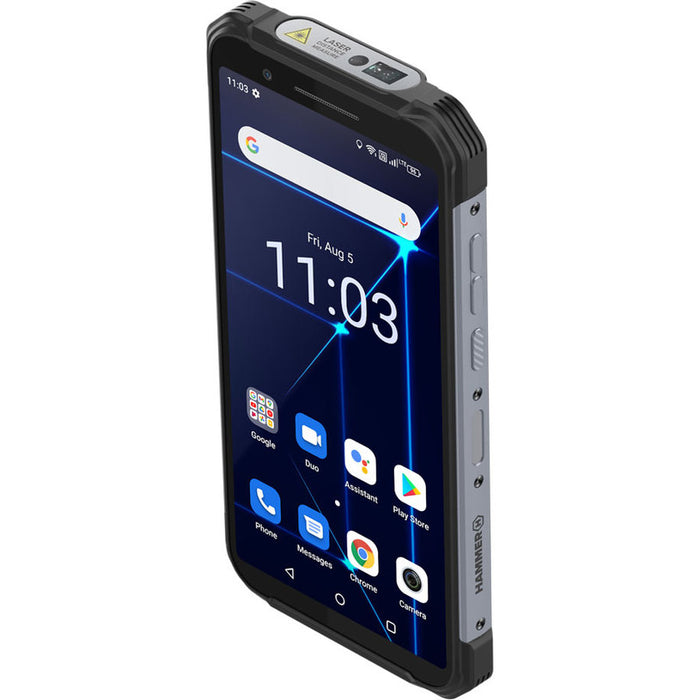 Смартфон GSM MYPHONE HAMMER CONSTRUCTION SILVER 6.00 ", 128 GB, RAM 6 GB, 16+8+0.1 MP