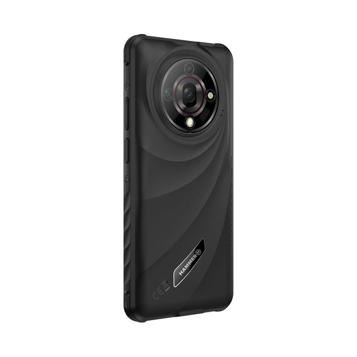 Смартфон GSM MYPHONE HAMMER IRON 6 5G 128/6 BLACK КАМЕРА ЗА НОЩНО ВИЖДАНЕ 6.56 ", 128 GB, RAM 6 GB, 24+2 MP, 5G