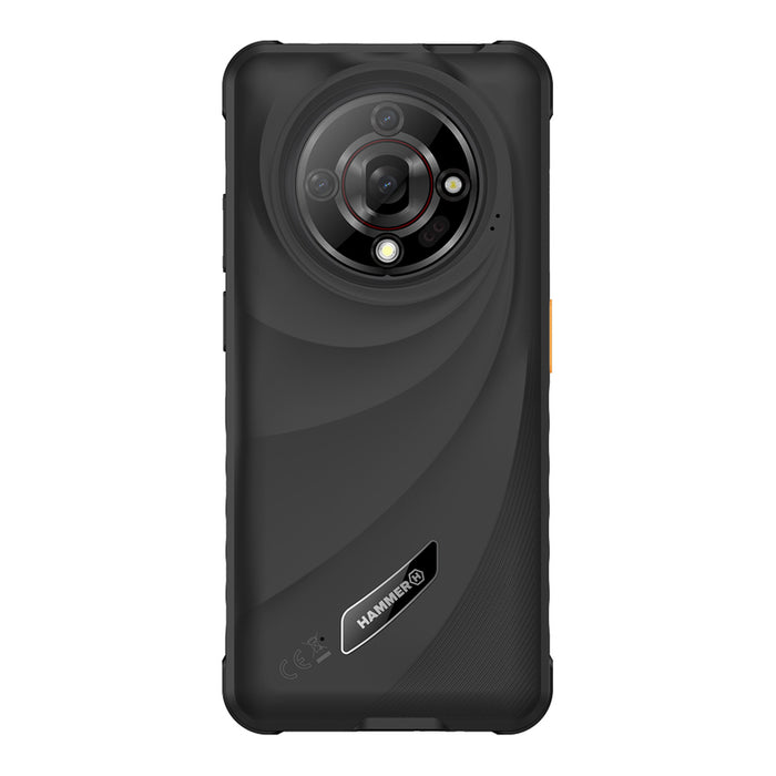 Смартфон GSM MYPHONE HAMMER IRON 6 5G 128/6 BLACK КАМЕРА ЗА НОЩНО ВИЖДАНЕ 6.56 ", 128 GB, RAM 6 GB, 24+2 MP, 5G