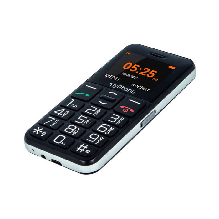 МОБИЛЕН ТЕЛЕФОН GSM MYPHONE HALO EASY BLACK 1.70 ", ЗАДНА КАМЕРА 0.30 MPx