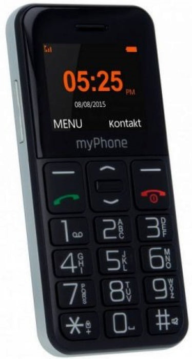 МОБИЛЕН ТЕЛЕФОН GSM MYPHONE HALO EASY BLACK 1.70 ", ЗАДНА КАМЕРА 0.30 MPx