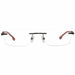 Мъжки Рамка за очила QuikSilver EQYEG03048-53ARED Сив Ø 53