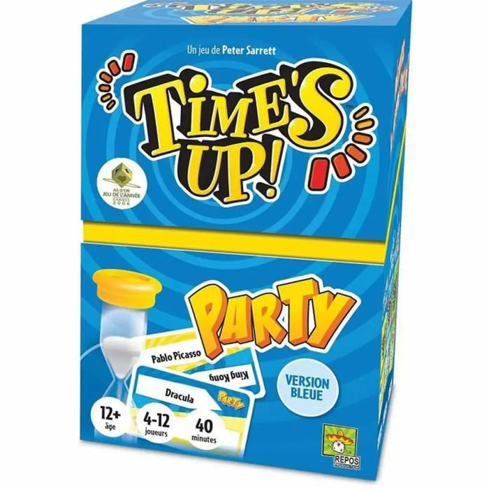 Набор от въпроси и отговори Asmodee Time’s Up Party - Blue