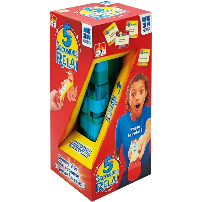 Набор от въпроси и отговори Megableu 5 Secondes Relai (FR)