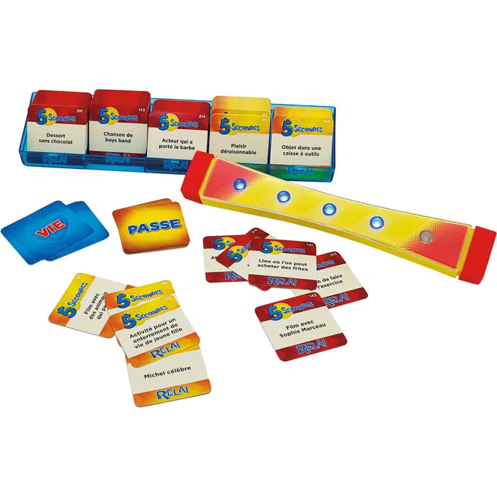 Набор от въпроси и отговори Megableu 5 Secondes Relai (FR)