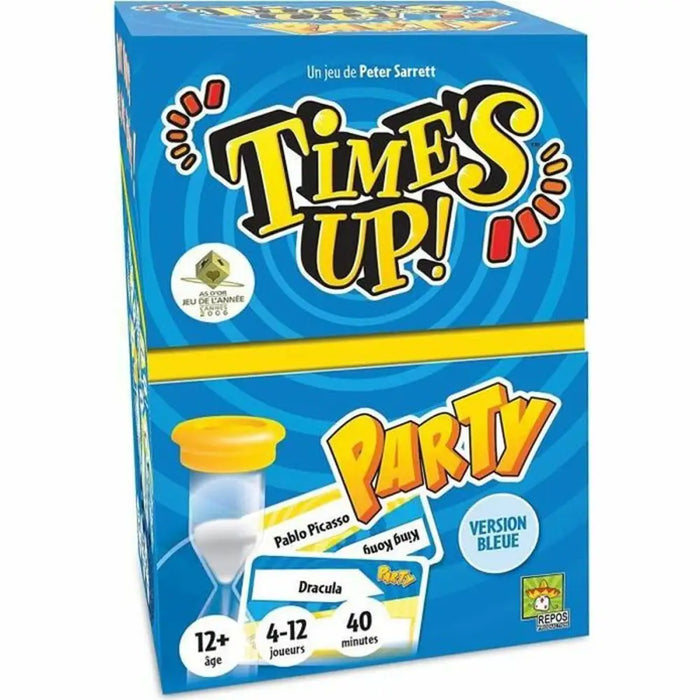 Набор от въпроси и отговори Asmodee Time’s Up Party - Blue