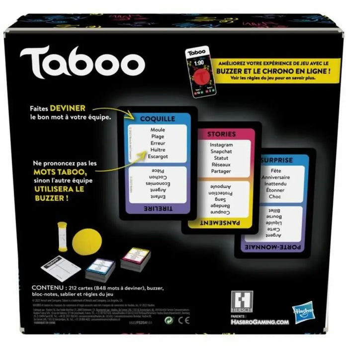 Набор от въпроси и отговори Hasbro Taboo