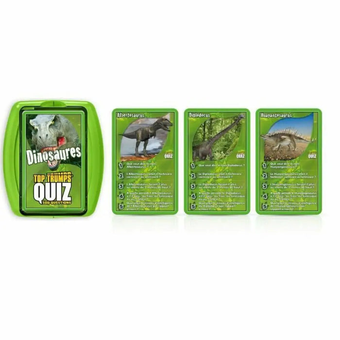 Набор от въпроси и отговори Top Trumps Quiz Dinosaures