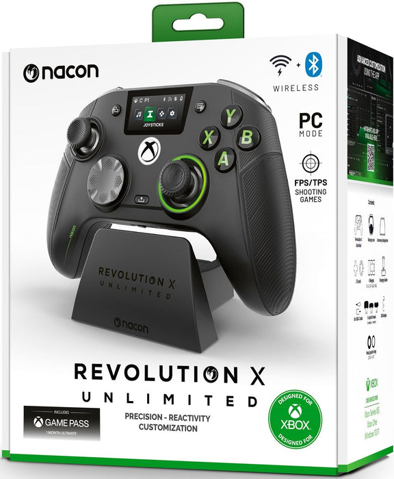 Безжичен контролер Nacon - Revolution X Unlimited (Xbox One/Series X/S/PC)