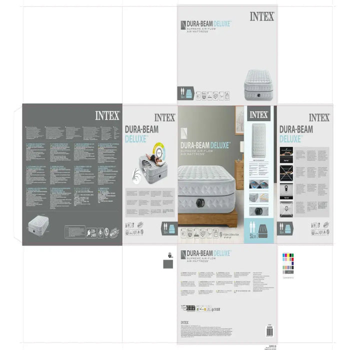 Надуваемо Легло Intex Queen Supreme Air-Flow Fiber-Tech 152