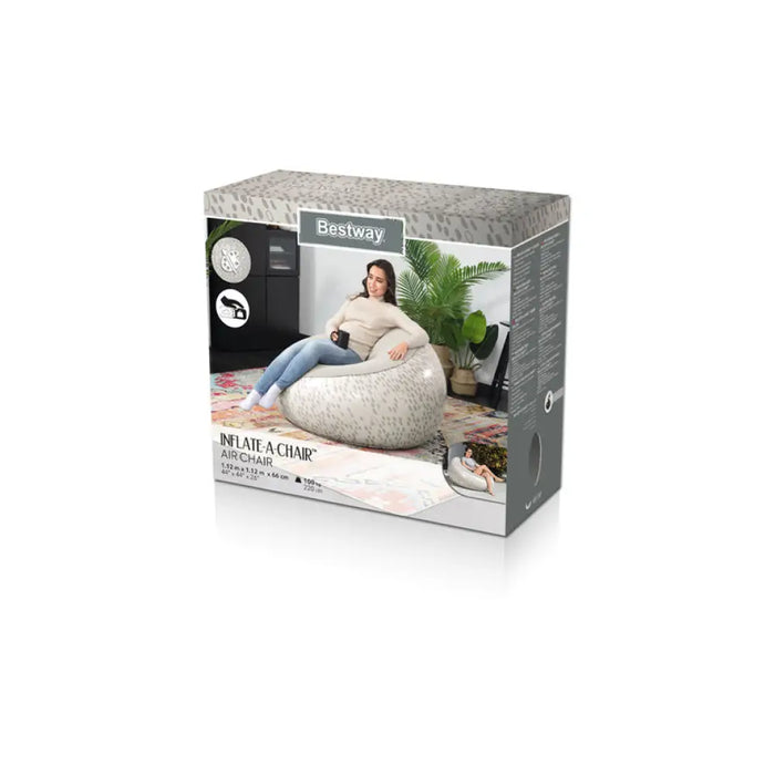 НАДУВАЕМ ФОТЬОЙЛ 112X66CM BESTWAY 75052