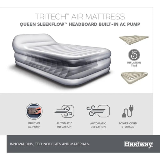 НАДУВАЕМ МАТРАК 226X152X84CM С ПОМПА BESTWAY 67923