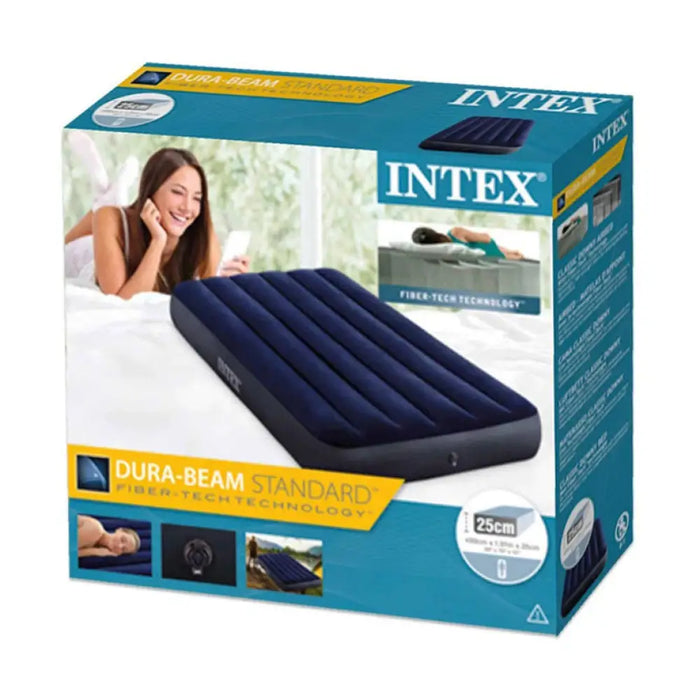 НАДУВАЕМ МАТРАК CLASSIC DOWNY 99Х191Х25СМ INTEX