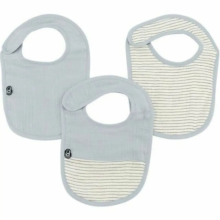 Нагръдник Domiva Син Памук 3 Части (3 броя)