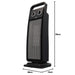Нагревател JATA JCTC2101 Черен 2000 W